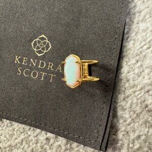 Opal and Vermeil Kendra Scott Ring